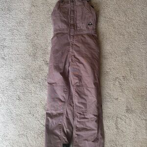 Ridge cut toughwear Brown Overalls with Logo size M